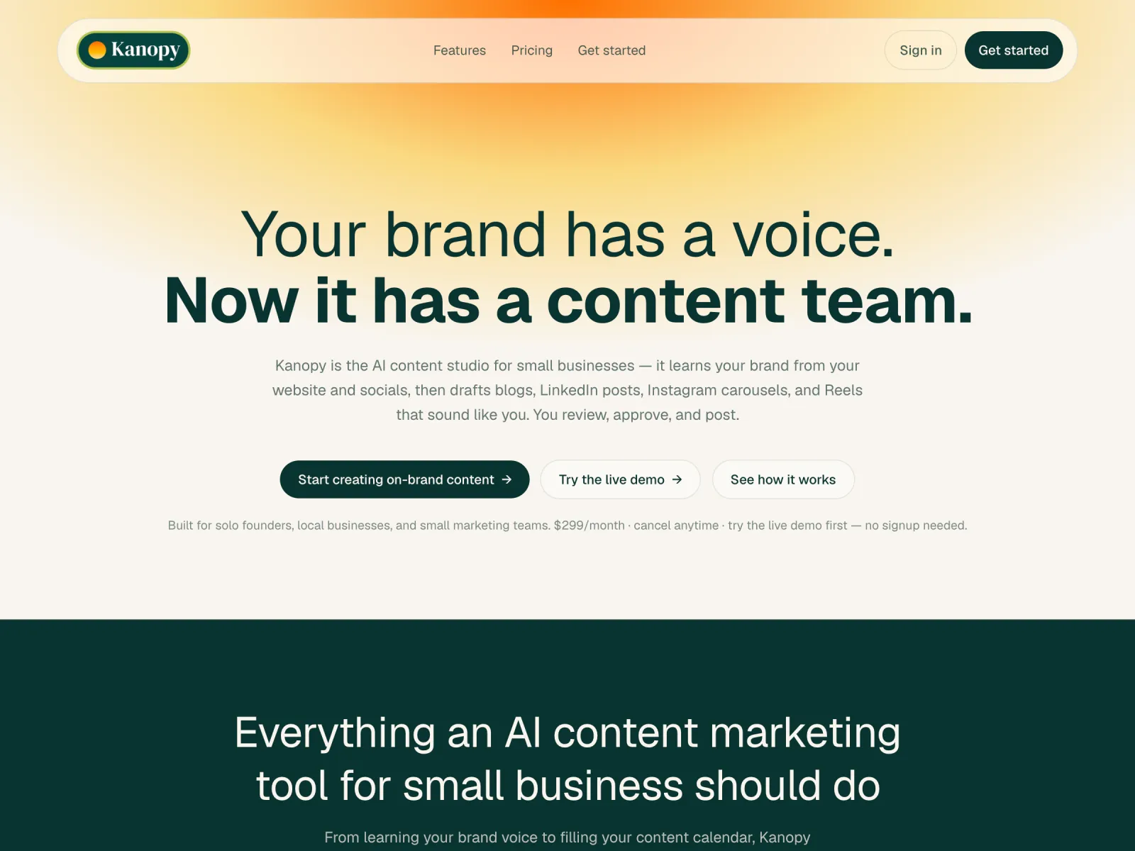 Kanopy website
